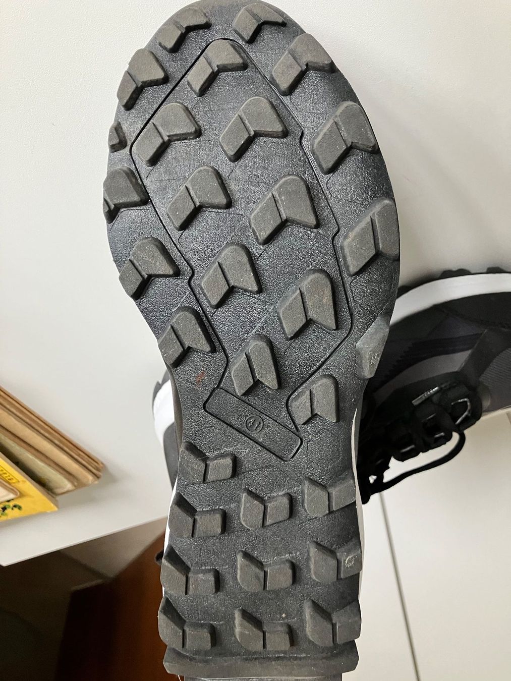 Scarpe da uomo: Sneaker Crane schwarz/grau Gr. 41 – Usato da Bättwil venduto da Profi44 2