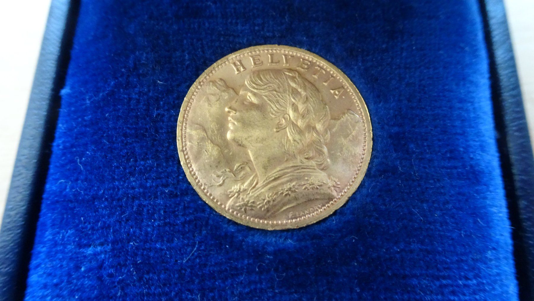 Tutti le monete: Goldvreneli 20 Franken 1947 schön – Usato da Zürich venduto da blaumeisli62 2