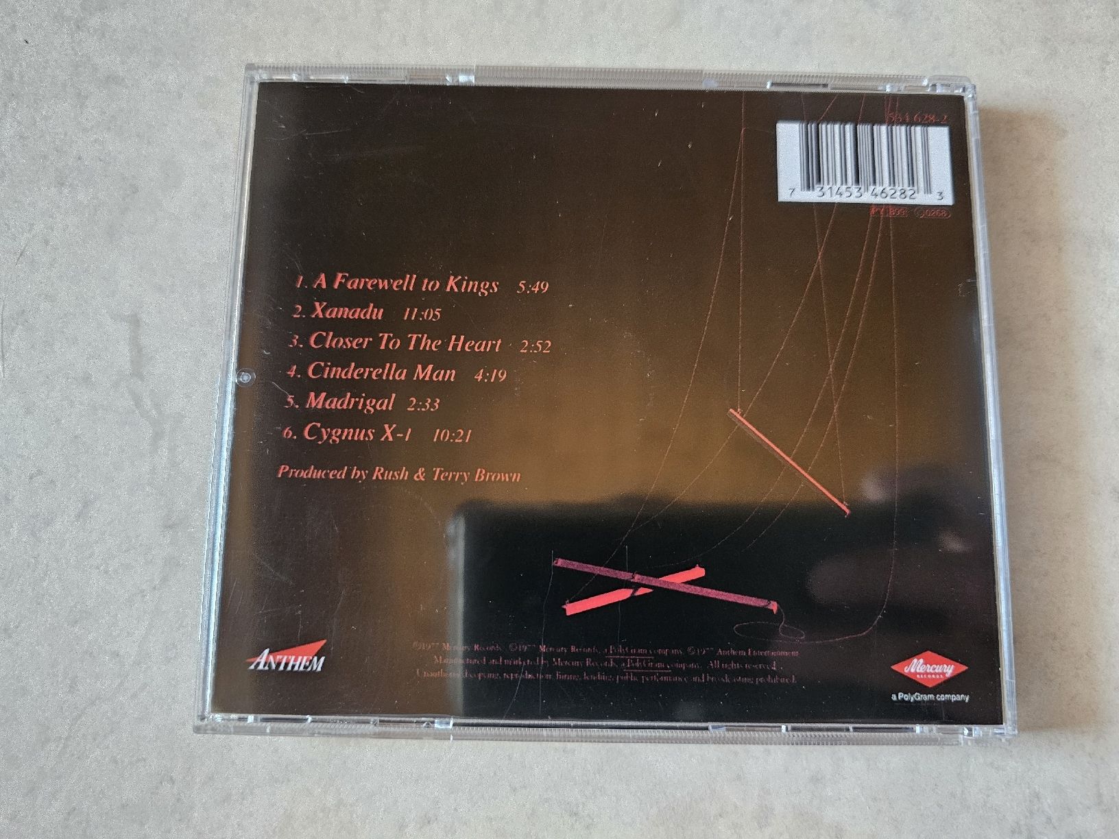 CDs: Rush  -  A Farewell To Kings  /  The Rush Remasters – Gebraucht aus Schneisingen von backstore24 1