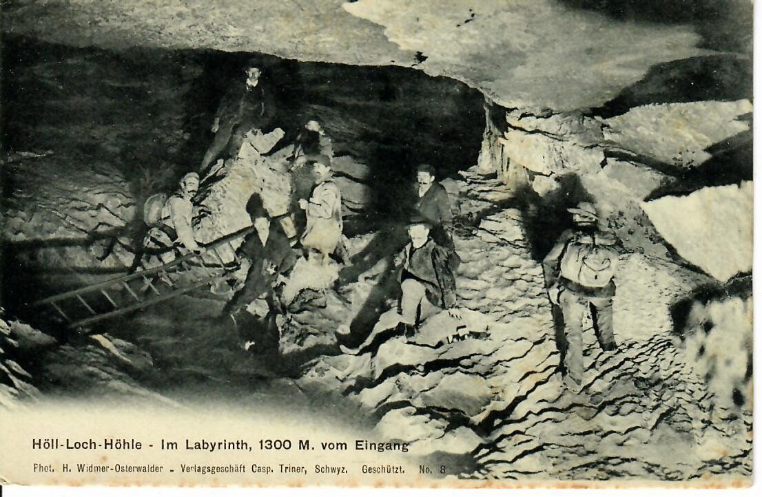 Cartoline postali: Höll - Loch - Höhle – Usato da Hochdorf venduto da Ziegel-16
