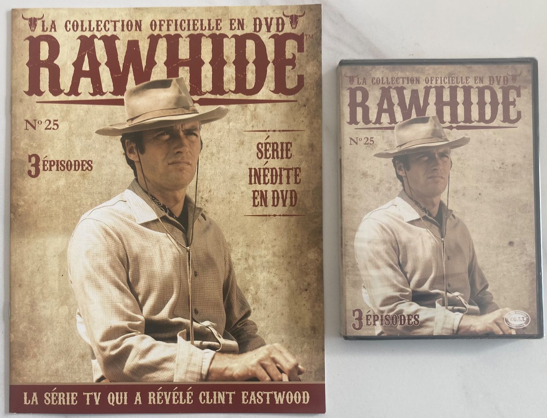 Tutti i DVDs: CLINT EASTWOOD - RAWHIDE N°25 – Usato da Poliez-Pittet venduto da Newtown-Records