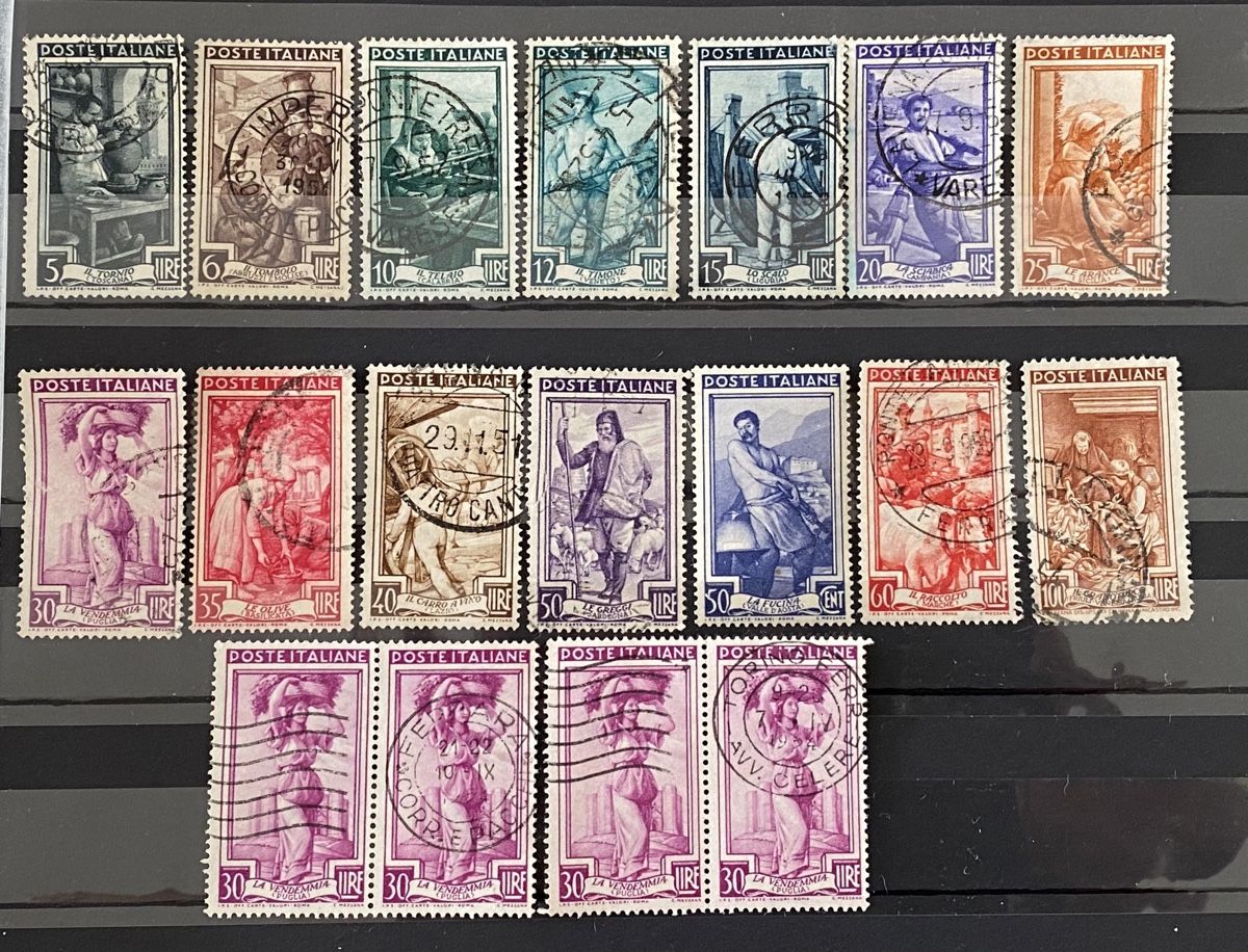 Tutti i francobolli: Timbres - Italie – Usato da Petit-Lancy venduto da Solcarm