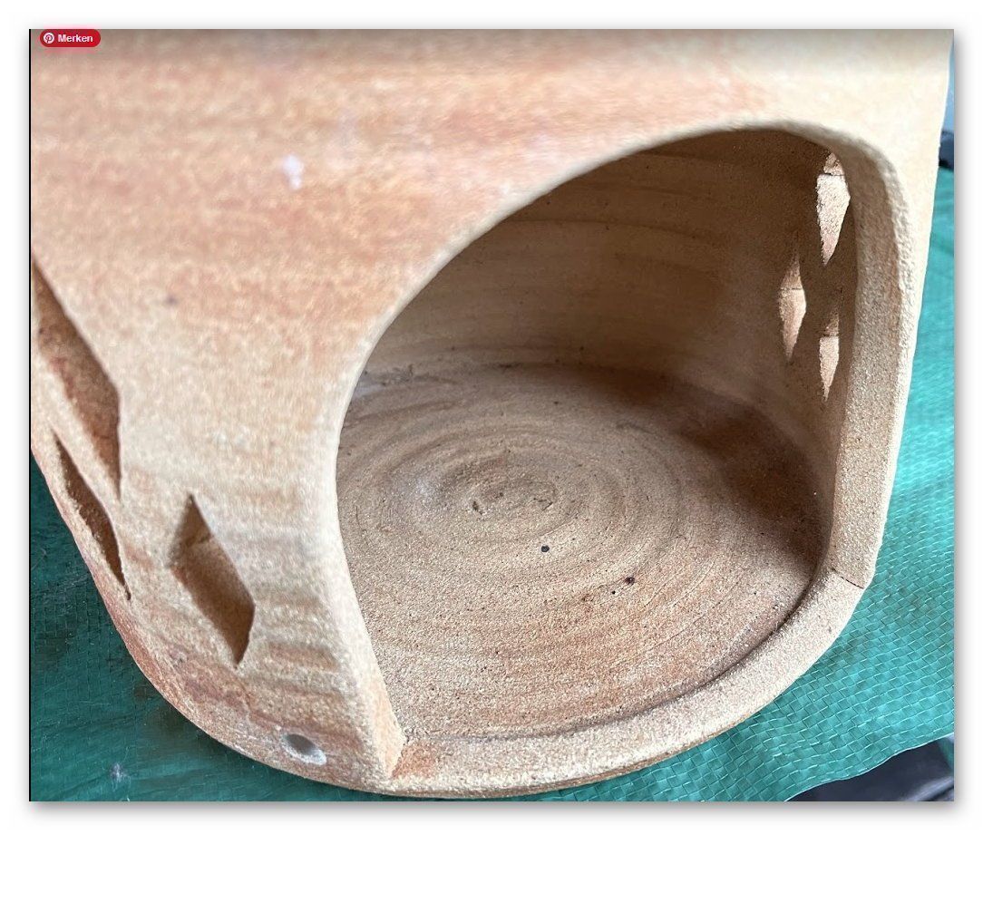 Casette per uccelli: Vogelfutterhaus Keramik – Nuovo (secondo la descrizione) da Lutzenberg venduto da Truhe 3