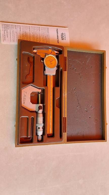 Tesa Misurare: TESA MASTER Set Mikrometer & Schiebelere mit Uhr Swiss – Usato da Hinteregg venduto da Amerizium 4