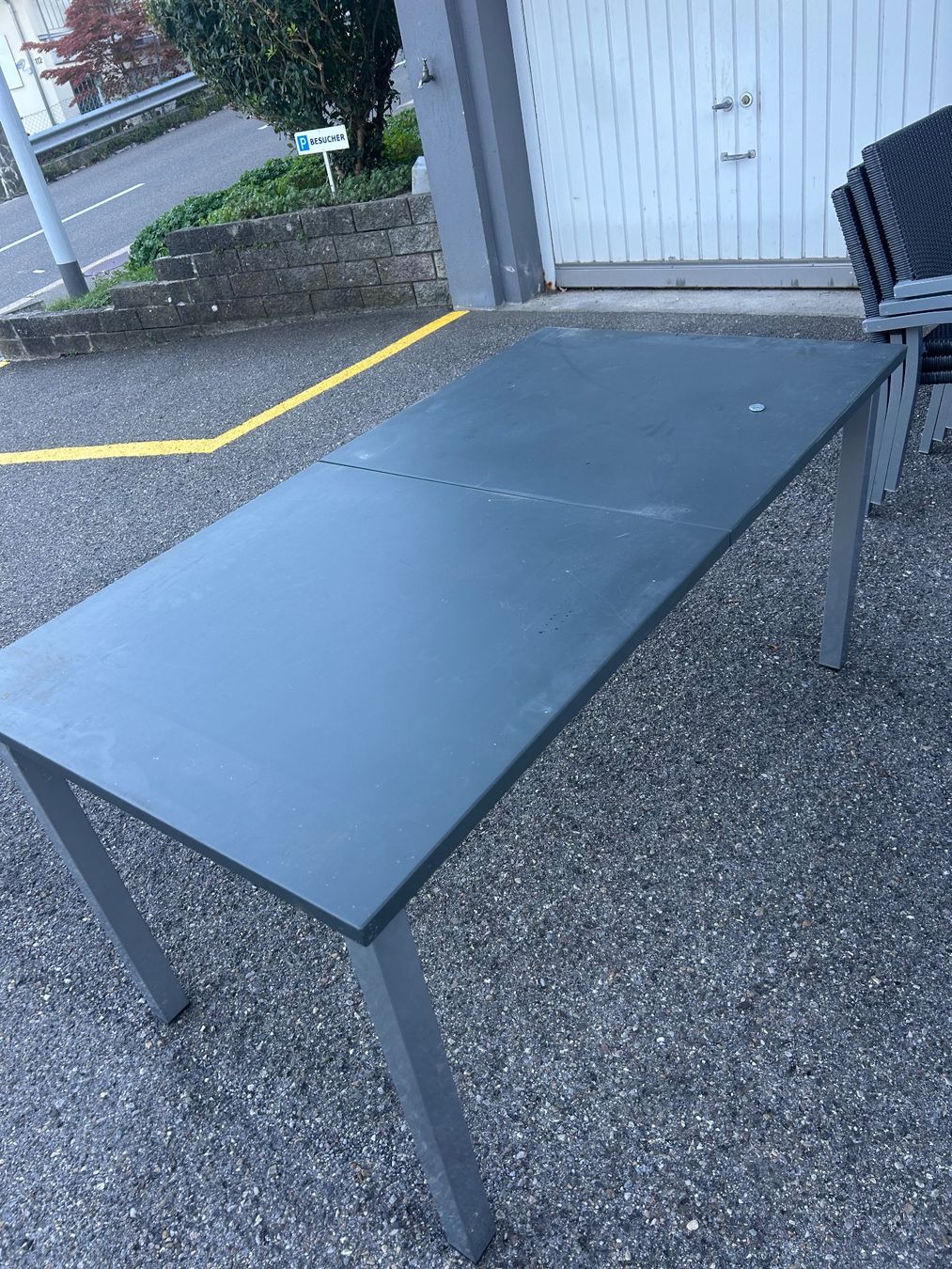 Tavoli: Gartentisch anthrazit 141x83 cm – Usato da st. gallen venduto da zje_ypb7