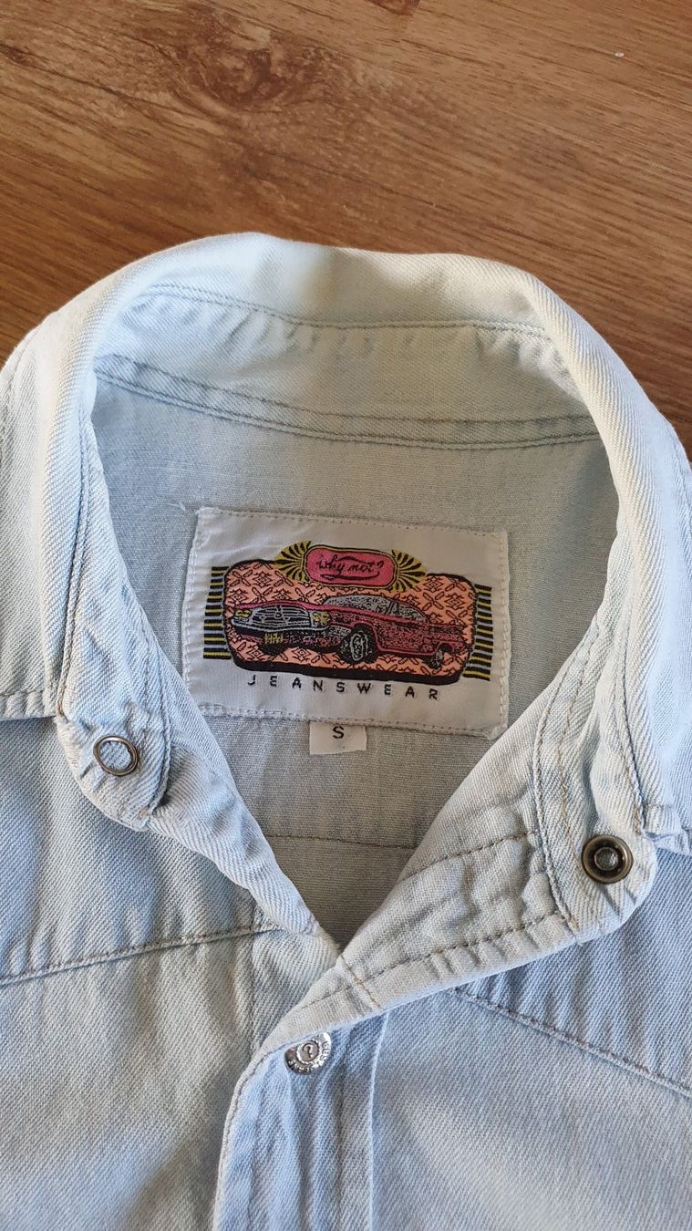 Camicie: Jeans Hemd Jeanswear why not? – Usato da Giswil venduto da online-Brockenhaus 2