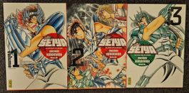 LOT TOMES 1, 2 ET 3 SAINT SEIYA, LES CHEVALIERS DU ZODIAQUE