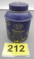 Blechdose Dose: Whittard Tea Dose London, (limited), Nr. 212