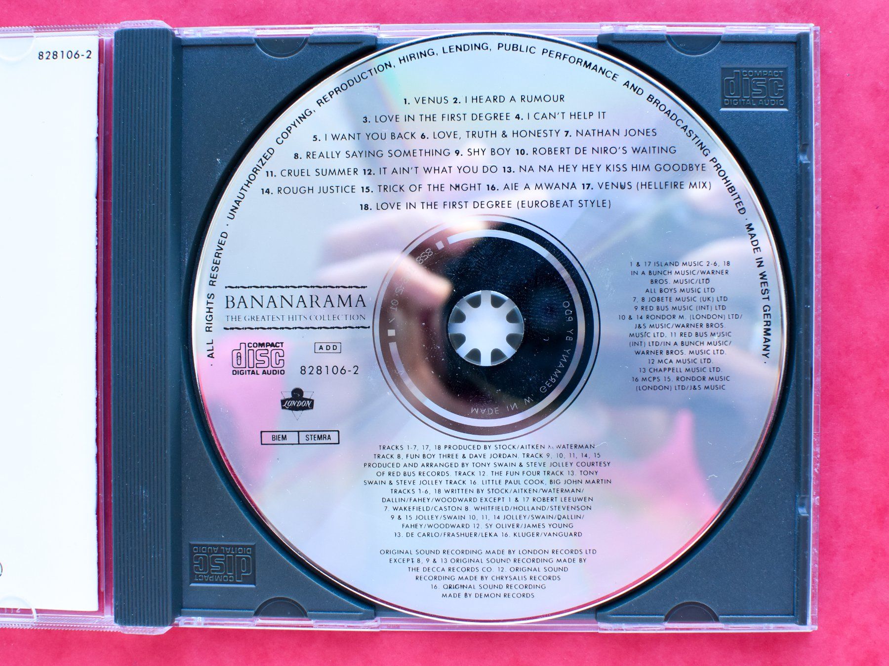 CD: Bananarama - The Greatest Hits Collection – Usato da Belmont-sur-Yverdon venduto da ag97 1