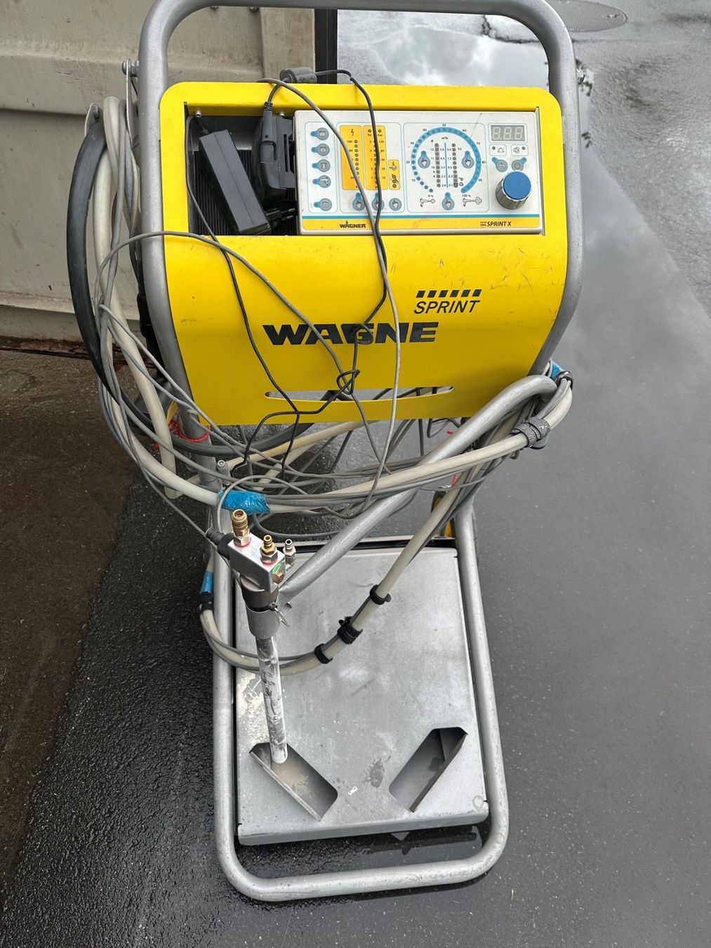 Wagner Tutte le macchine: Wagner Sprint X - Système de poudrage électrostatique occ. – Usato da Sion venduto da CreusalpSA