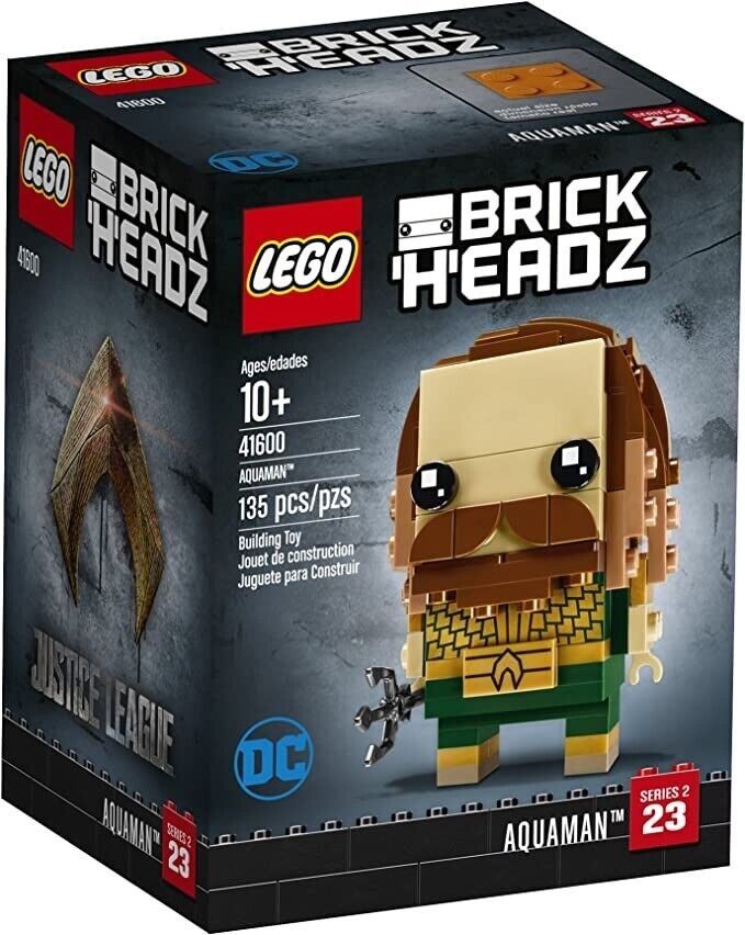 Lego Kit di costruzioni: LEGO 41600 Aquaman BrickHeadz – Nuovo e nell'imballaggio originale da Matzendorf venduto da HaiNakamoto