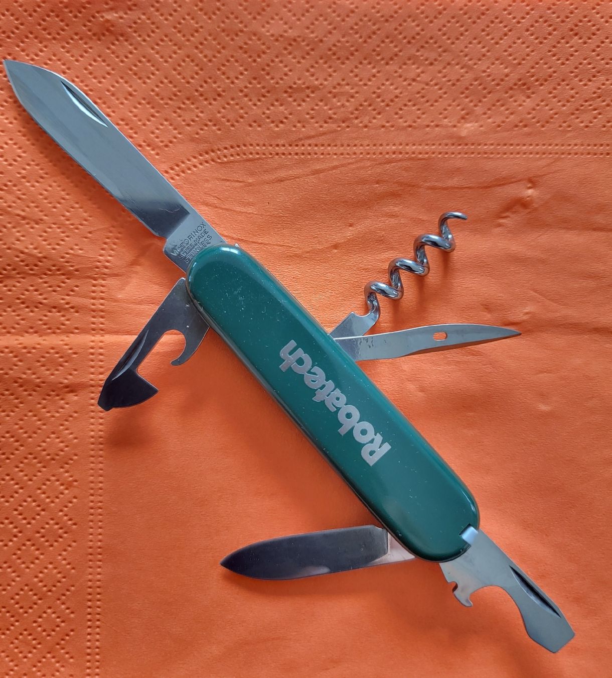 Victorinox Coltelli tascabile: Victorinox Offiziersmesser mit Robatech – Nuovo (secondo la descrizione) da Muhen venduto da Litaf7 6