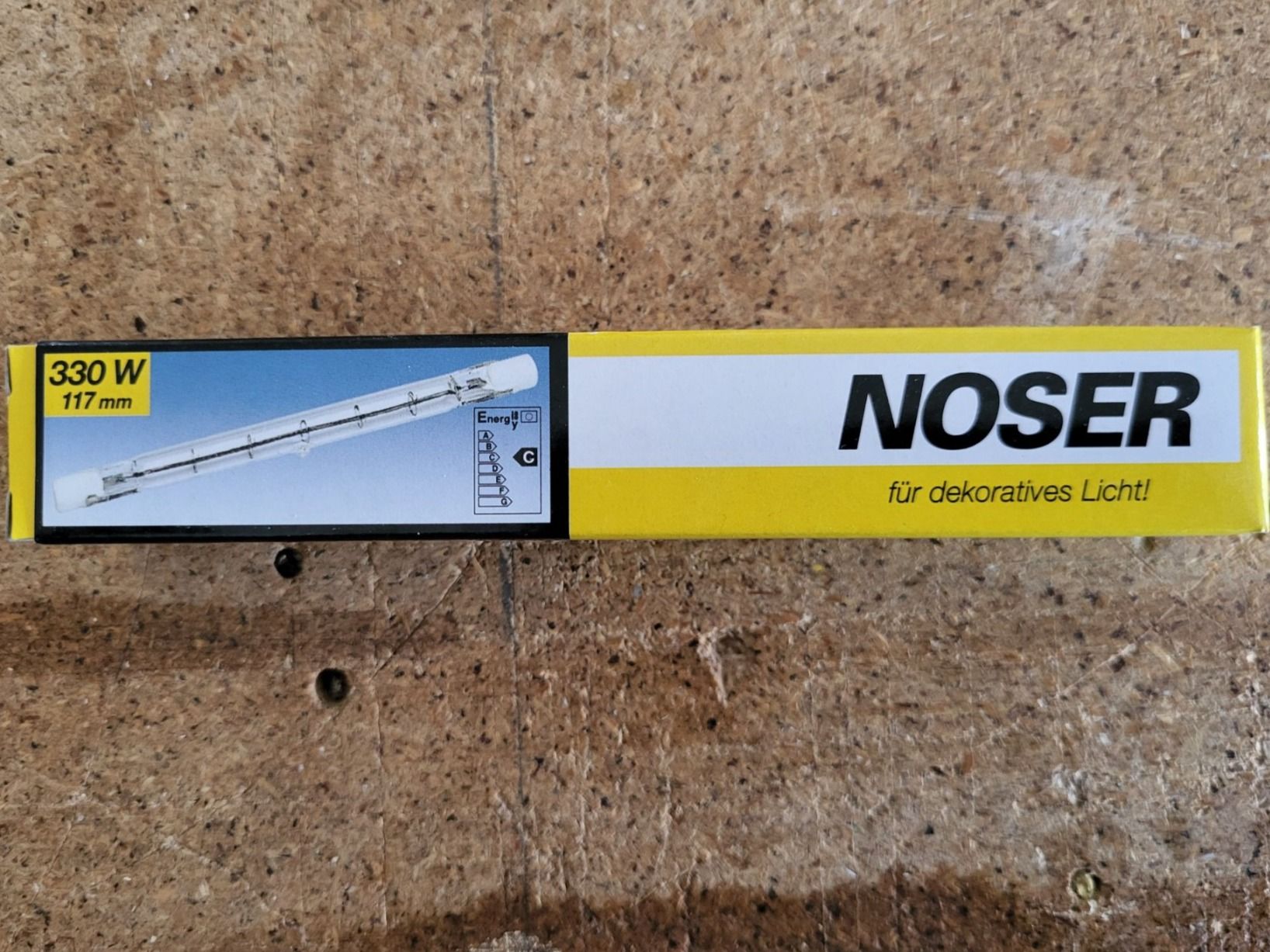 Lampade: Halogenstab 230/240V 330W – Nuovo e nell'imballaggio originale da Boniswil venduto da Michu5