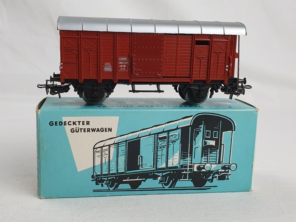 Märklin 4605/ 312/1 SBB K3 Gedeckter Güterwagen 1961-78 | Kaufen auf ...