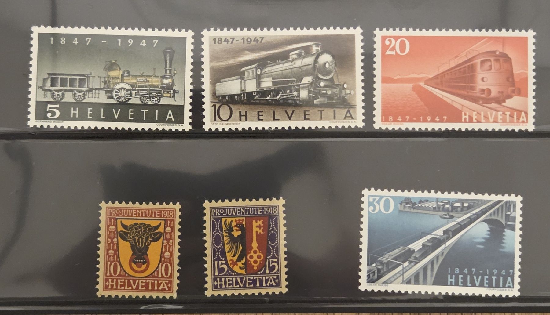 Tutti i francobolli: 5 Top Briefmarken Postfrisch Helvetia.. – Usato da Stans venduto da Ducati16 1