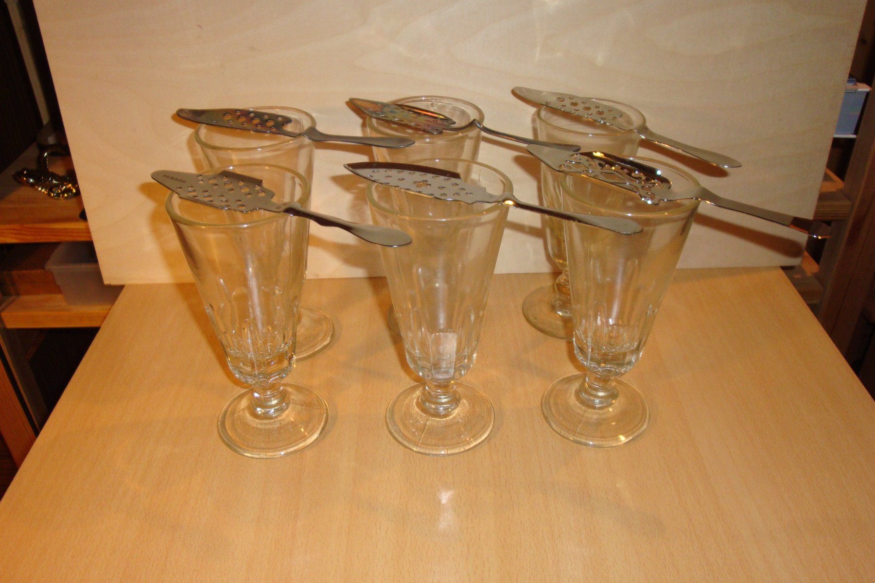 Bicchieri: Trinkglas Absinth – Usato da Bäriswil Be venduto da Kater-Carlo