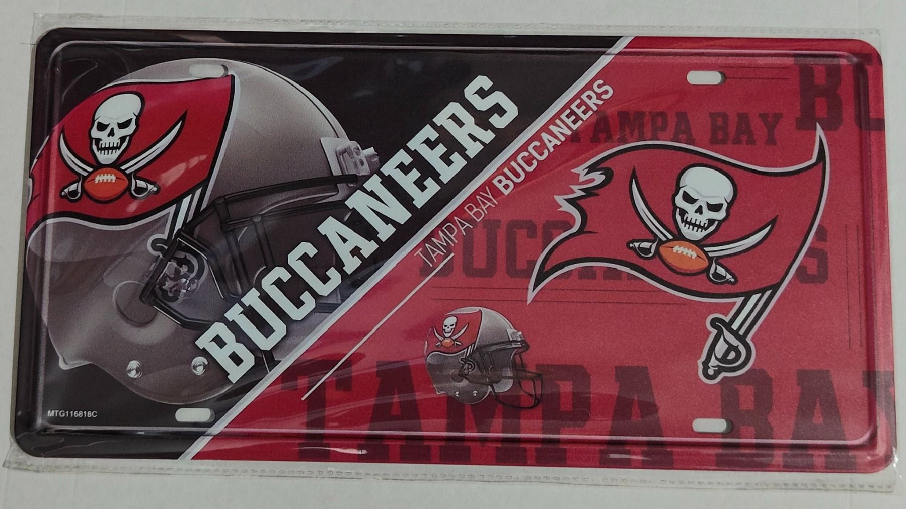 Schilder: Blechschild Tampa Bay Buccaneers – Neu und originalverpackt aus Wangen SZ von Charlie_Firpo
