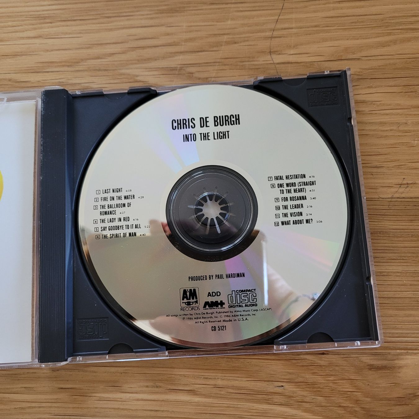CD: CD Chris De Burgh Intro the light – Usato da Biel/Bienne venduto da Destockweb 1