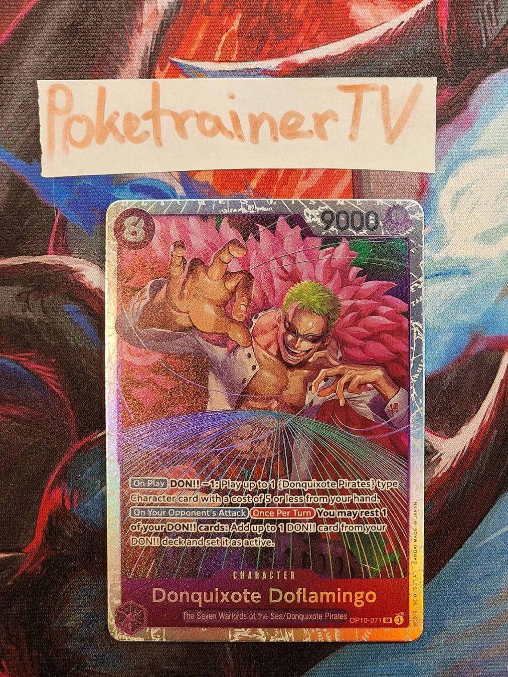 Bandai Sammelbilder & Trading cards: Donquixote Doflamingo op 10 card bundle – Neu (gemäss Beschreibung) aus Zihlschlacht von PixeltrainerTV 2