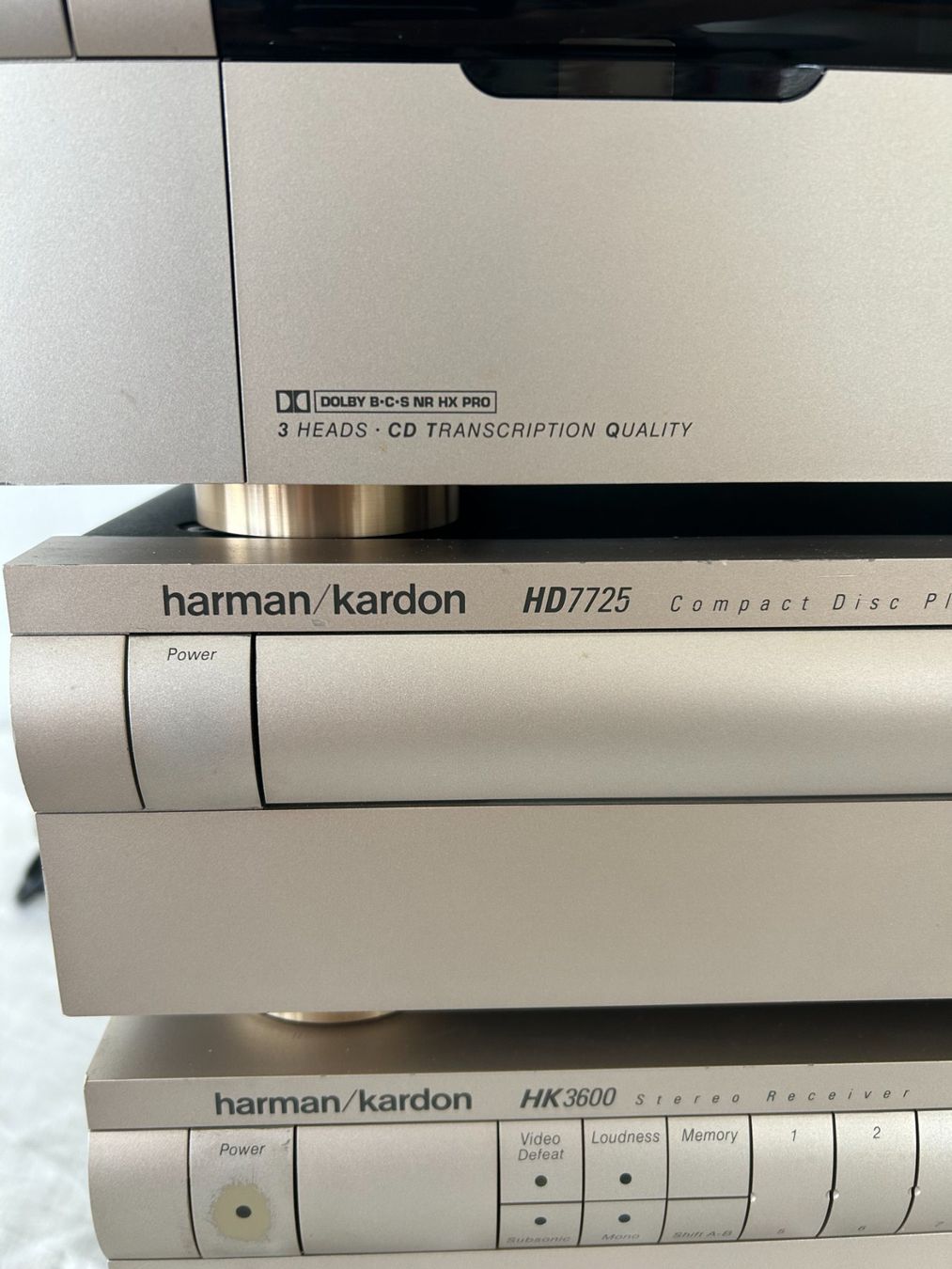 Harman-Kardon Sistemi audio & multimediali: Harman Kardon Receiver, CD & Tape deck – Usato da Dietikon venduto da mathemathis 2