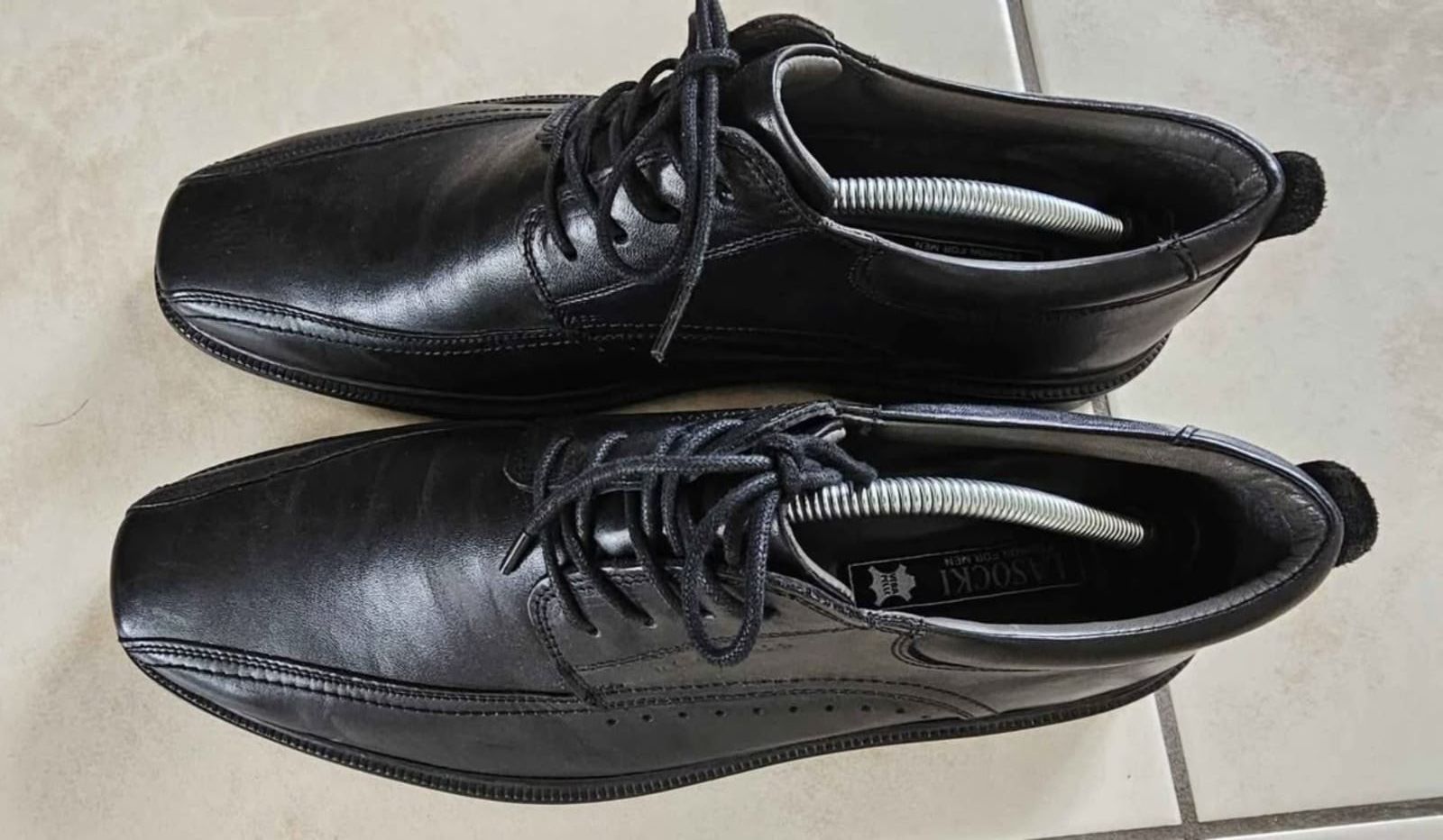 Herrenschuhe: Herren Lederschuhe, Top Zustand – Gebraucht aus Bilten von Taxi3driver