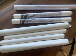 7 Papier-Rollen für Flipcharts