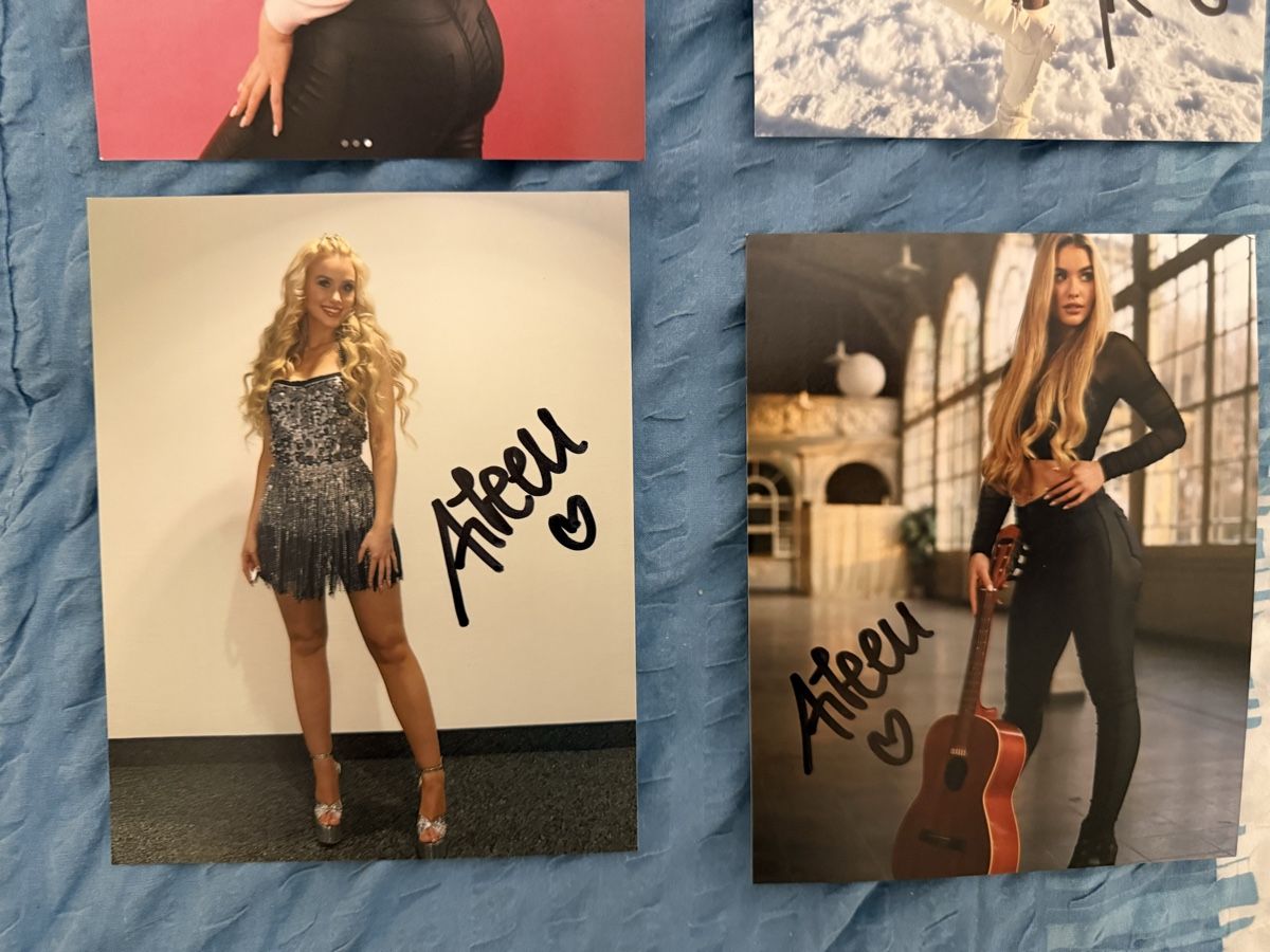 Autografi: Aileen Sager Autogrammkarten Set, signiert – Usato da Rüschlikon venduto da andi_841 4