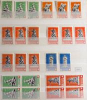 Timbres suisses 1940 Collecte Croix-Rouge
