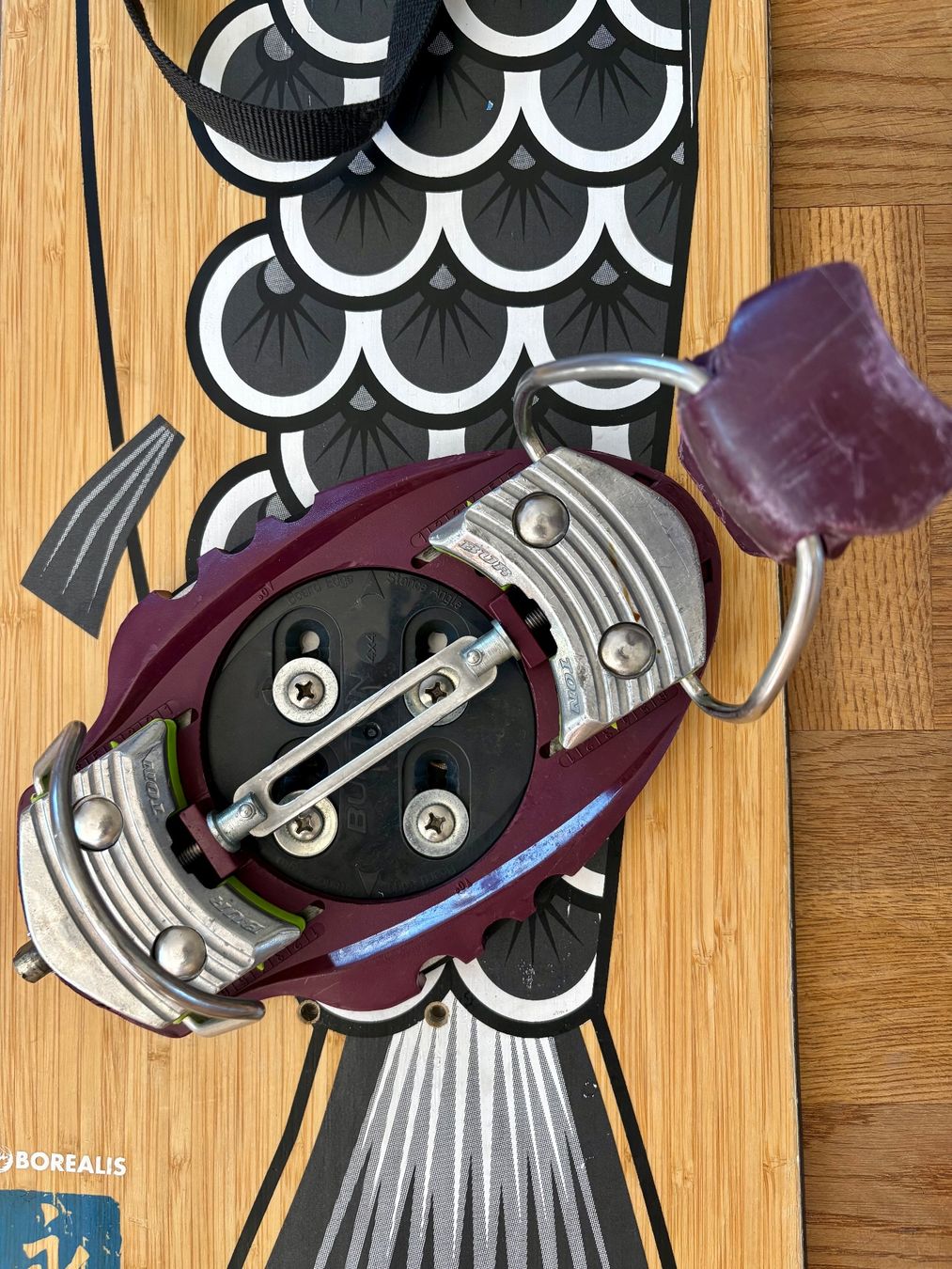 Board: Freeride- & Carving-Board Borealis mit Plattenbindung – Usato da Ostermundigen venduto da Baertschi-United 4