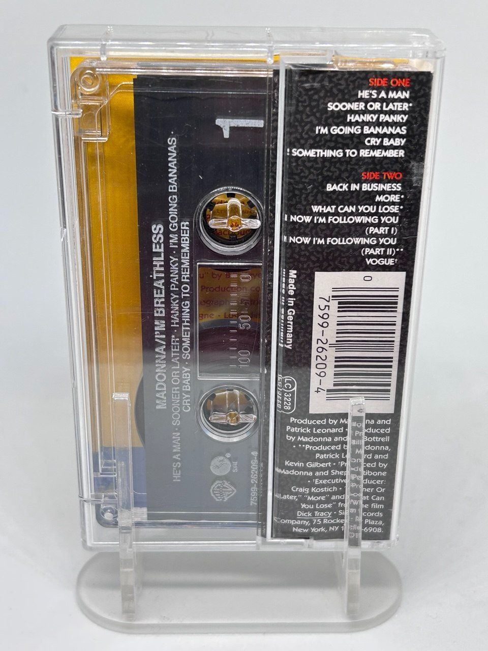 Musicassette: Madonna - I'm Breathless (1990) – Usato da Giubiasco venduto da LorisVale 1