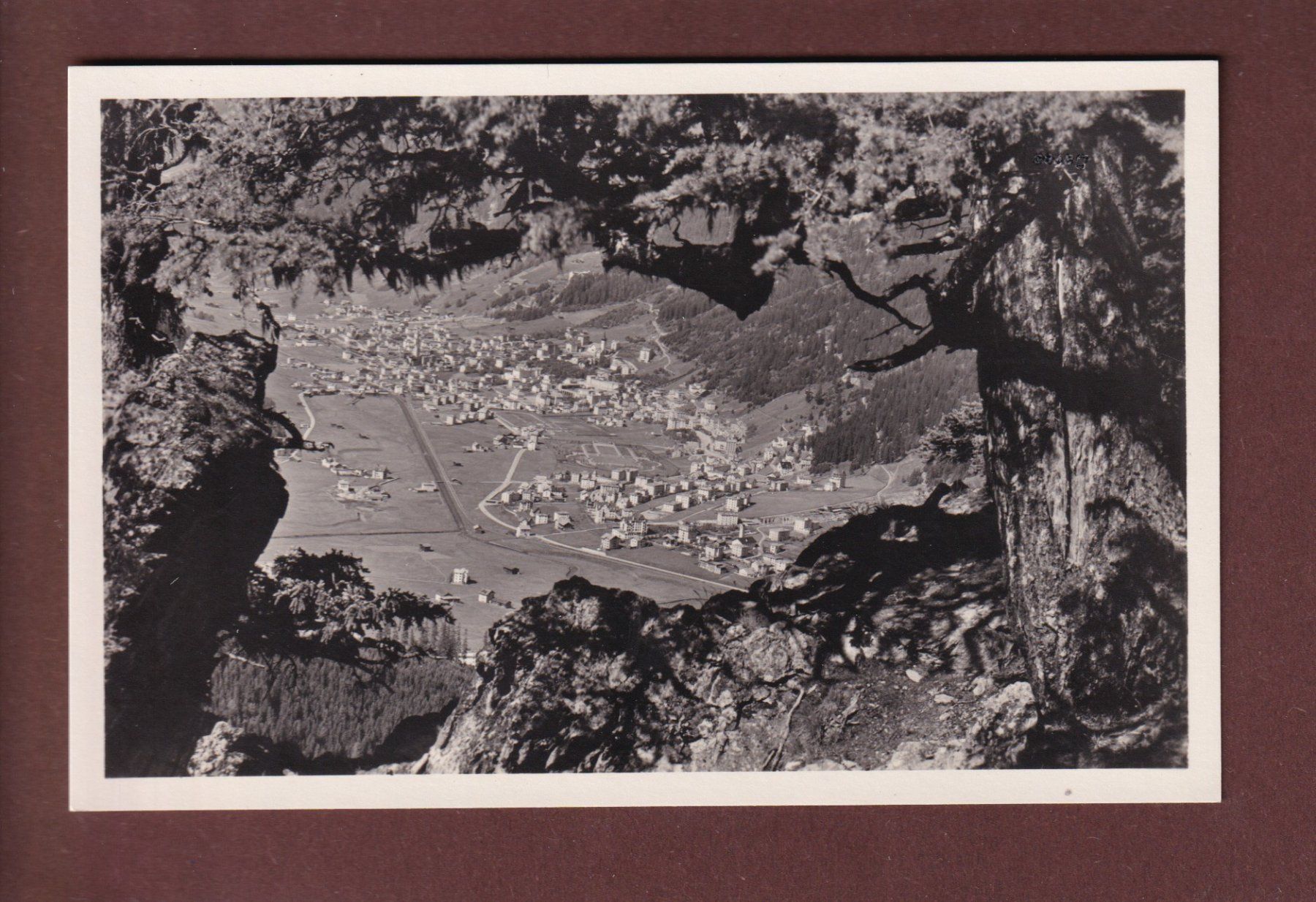 Cartoline postali: DAVOS – Usato da Pully venduto da nicecards