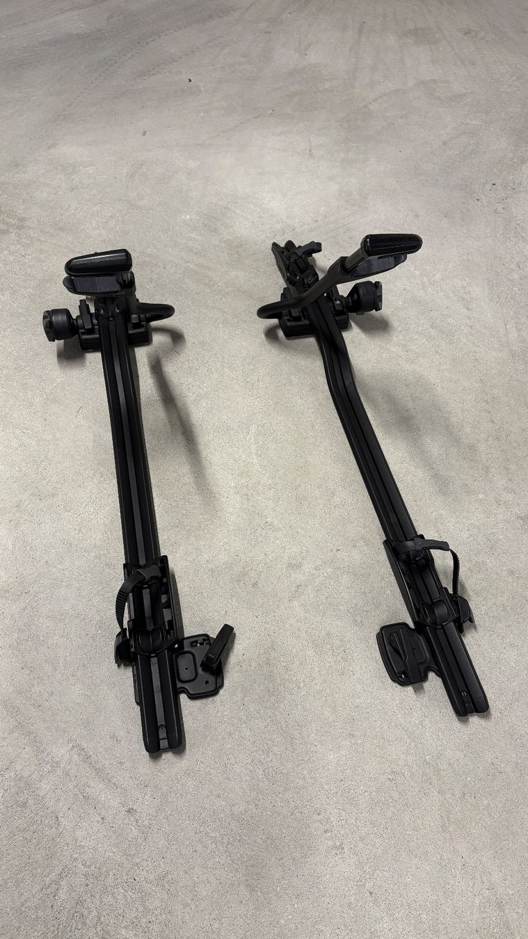 Thule Dachträger: Thule ProRide 598 (schwarz), 2 Stk. – Gebraucht aus Zürich von euchmenio 2