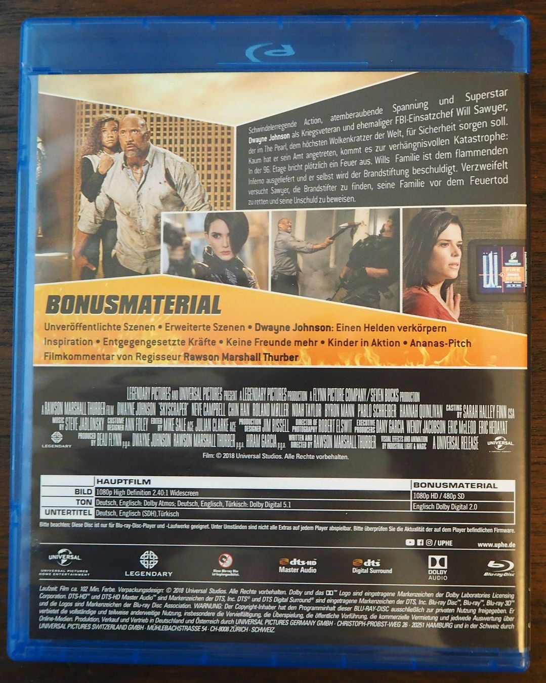 Tutti i DVDs: Skyscraper / Dwayne Johnson – Usato da Chur venduto da dluli 1