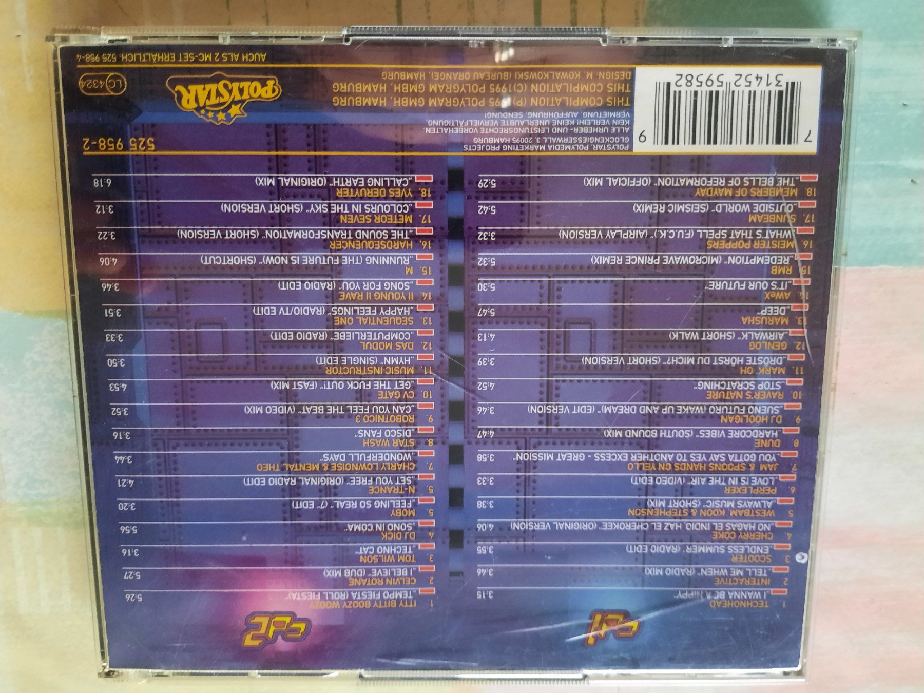 CD: Cd Techno Parade 95 – Usato da Pully venduto da bro_n52j 1
