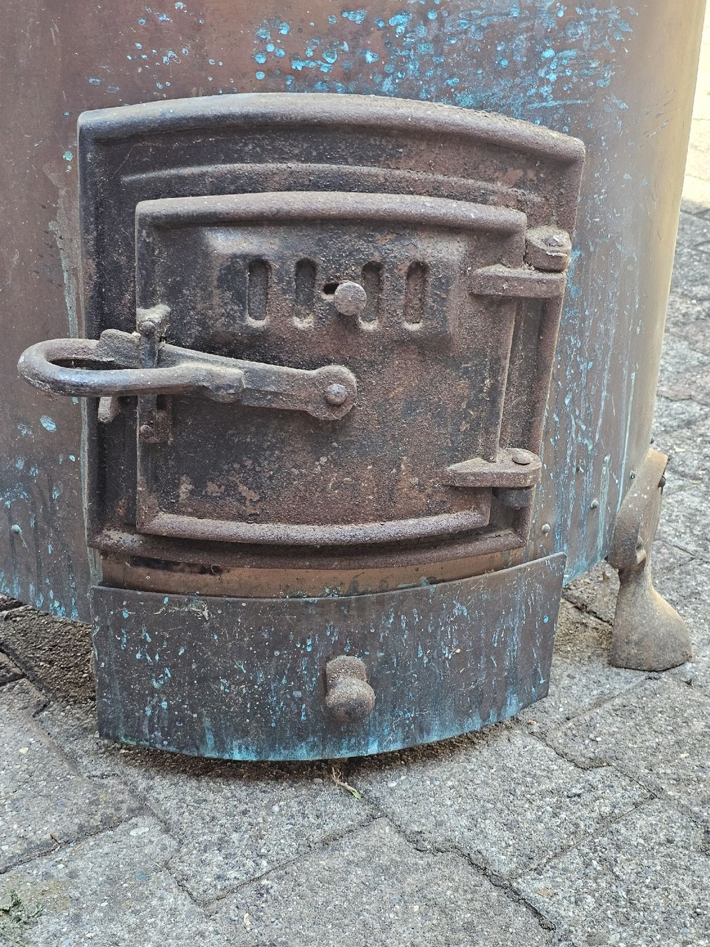 Altri mobili d'antiquariato: Kupfriger alter Wäschehafen – Usato da Meisterschwanden venduto da Hummer21 4