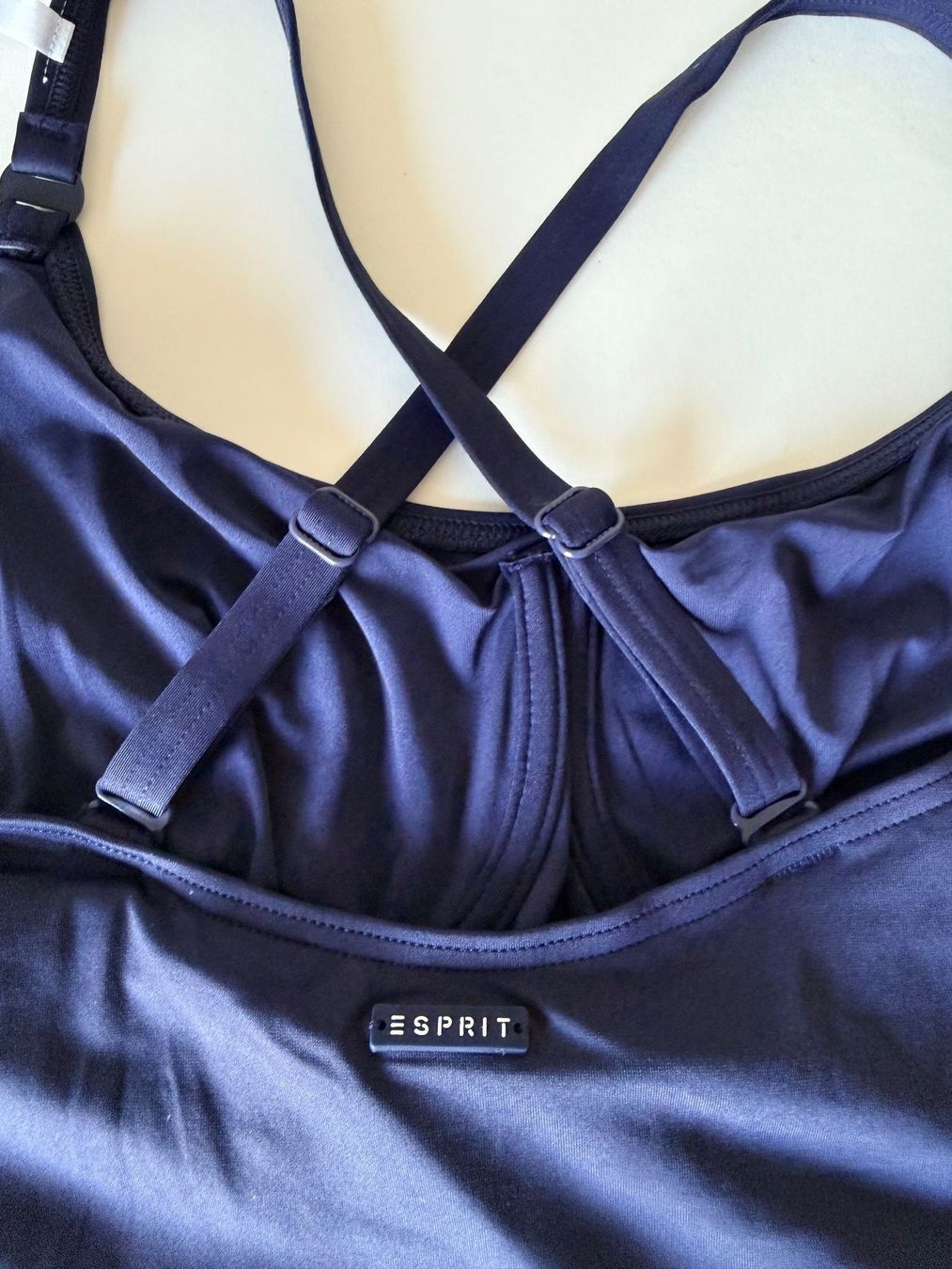 Esprit Costumi da bagno & Bikini: ESPRIT, Badekleid, Grösse 42/85C, Farbe Dunkelblau – Nuovo e nell'imballaggio originale da Rudolfstetten venduto da gst_g7xl 7