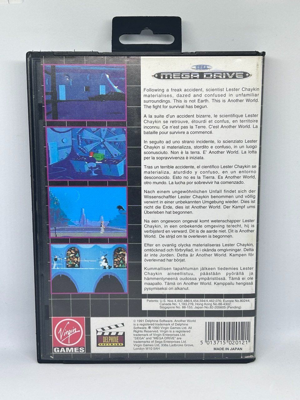Sega Spiele: Another World per la console Sega Mega Drive – Gebraucht aus Giubiasco von LorisVale 1