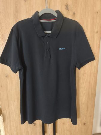 Hugo Polo Shirt dunkelblau Grösse M gebrauchter Zustand