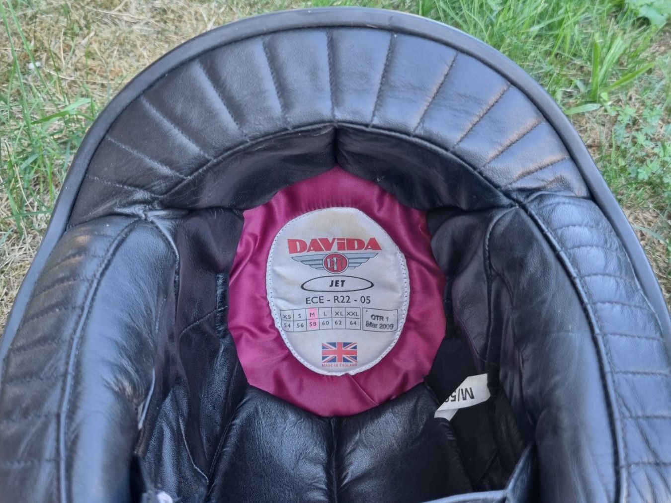 Caschi & visiere: Casque moto Davida homologué – Usato da Montet (Broye) venduto da rockabillyboy 3