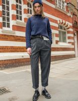 Volk Wool Trousers, Charcoal / Wollhose von Olive Clothing