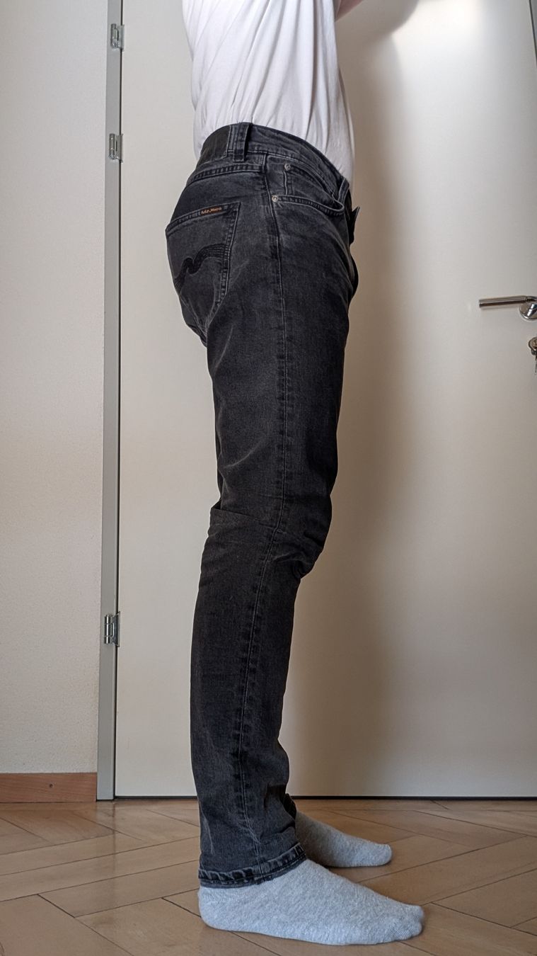 Nudie Jeans: Nudie Jeans Lean Dean in Grau Gr. 30/30 – Usato da Zürich venduto da Hedkandi 3