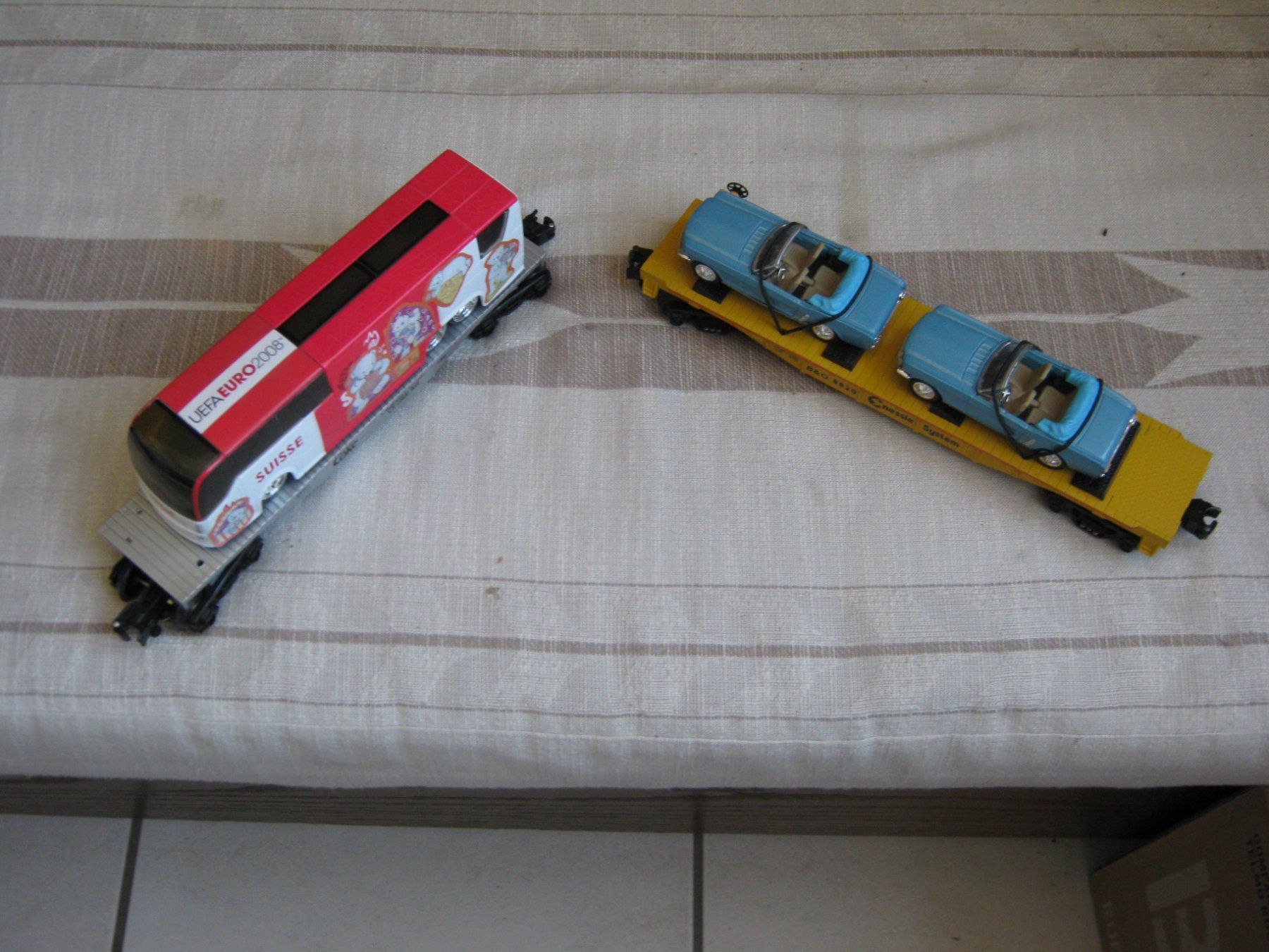 Modellini di ferrovie: Flachwagen Beladen Spur 0 – Usato da Hirschthal venduto da Legov 2