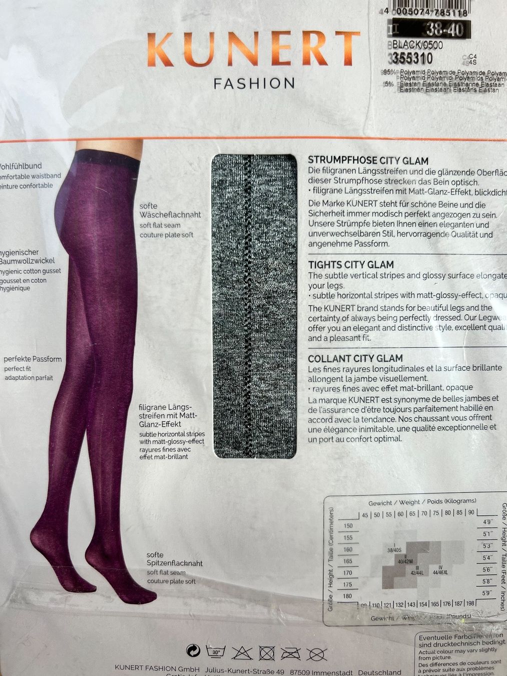 Strümpfe & Strumpfhosen: Strumpfhose KUNERT/ Größe S/16€ – Neu und originalverpackt aus Zumikon von DamenFashionShop 8