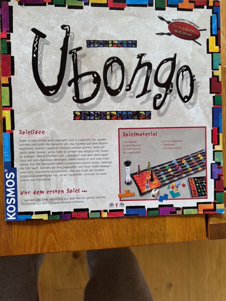 Kosmos Giochi: Ubongo: Spannendes Strategiespiel – Usato da Brütten venduto da Andrea009 4