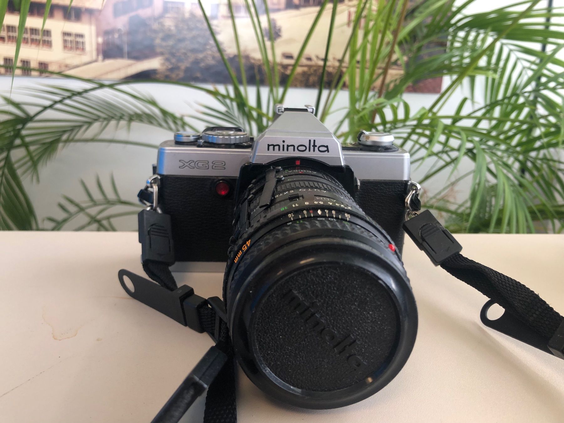 Minolta Fotocamera: Minolta XG 2 Spiegelreflexkamera ! – Usato da Brügg BE venduto da schwimmer01