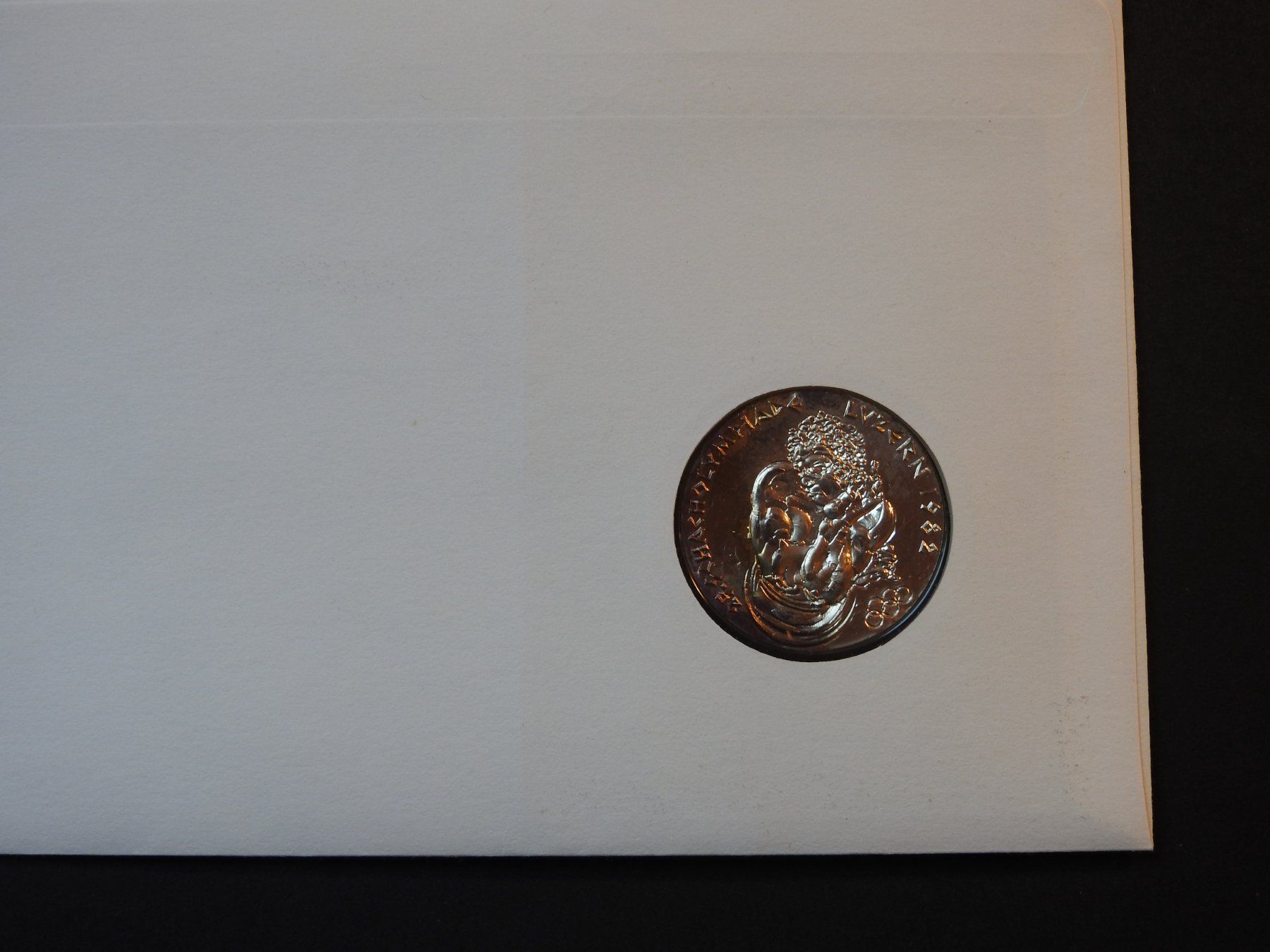 Medaglie: Numisbrief mit Silber Medaille H. Erni  ! – Usato da Rain venduto da Sudena 1