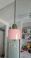 Hängelampe, Rosa/Grün - Top Zustand!