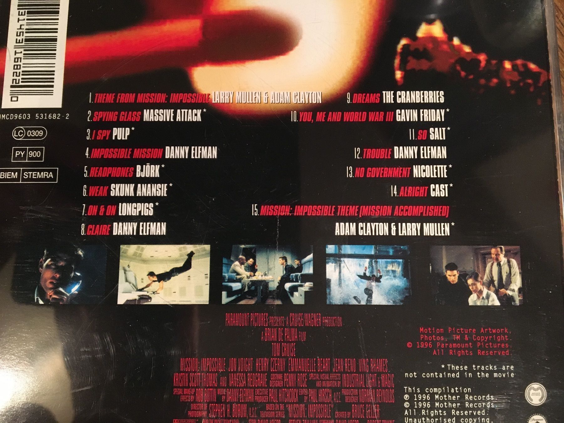CD: Mission Impossible – Usato da Arth venduto da Vrecam51 1