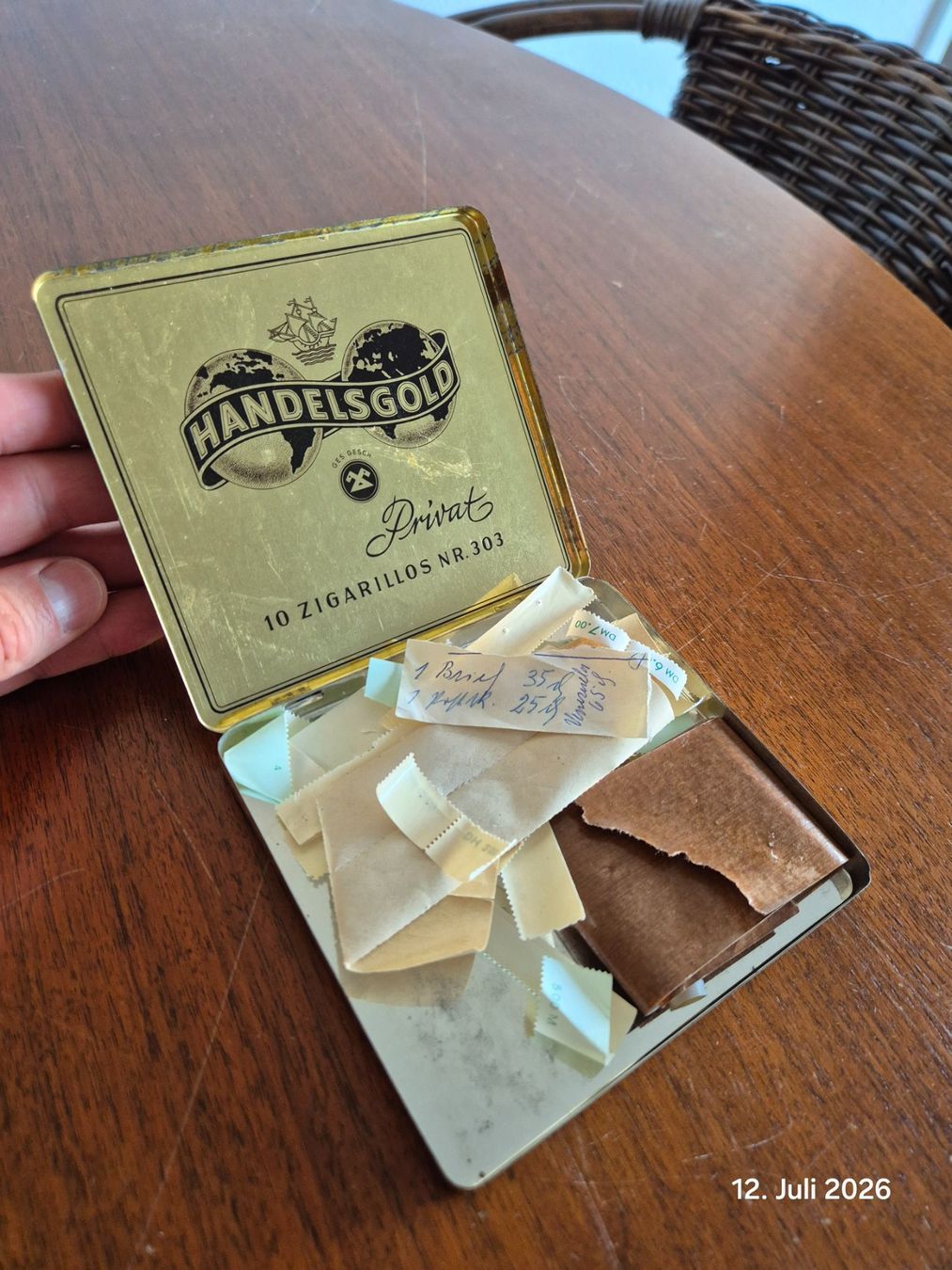 Altri Prodotti per fumatori: Vintage-Zigarillodose von Handelsgold – Usato da Bronschhofen venduto da mar_mjc9