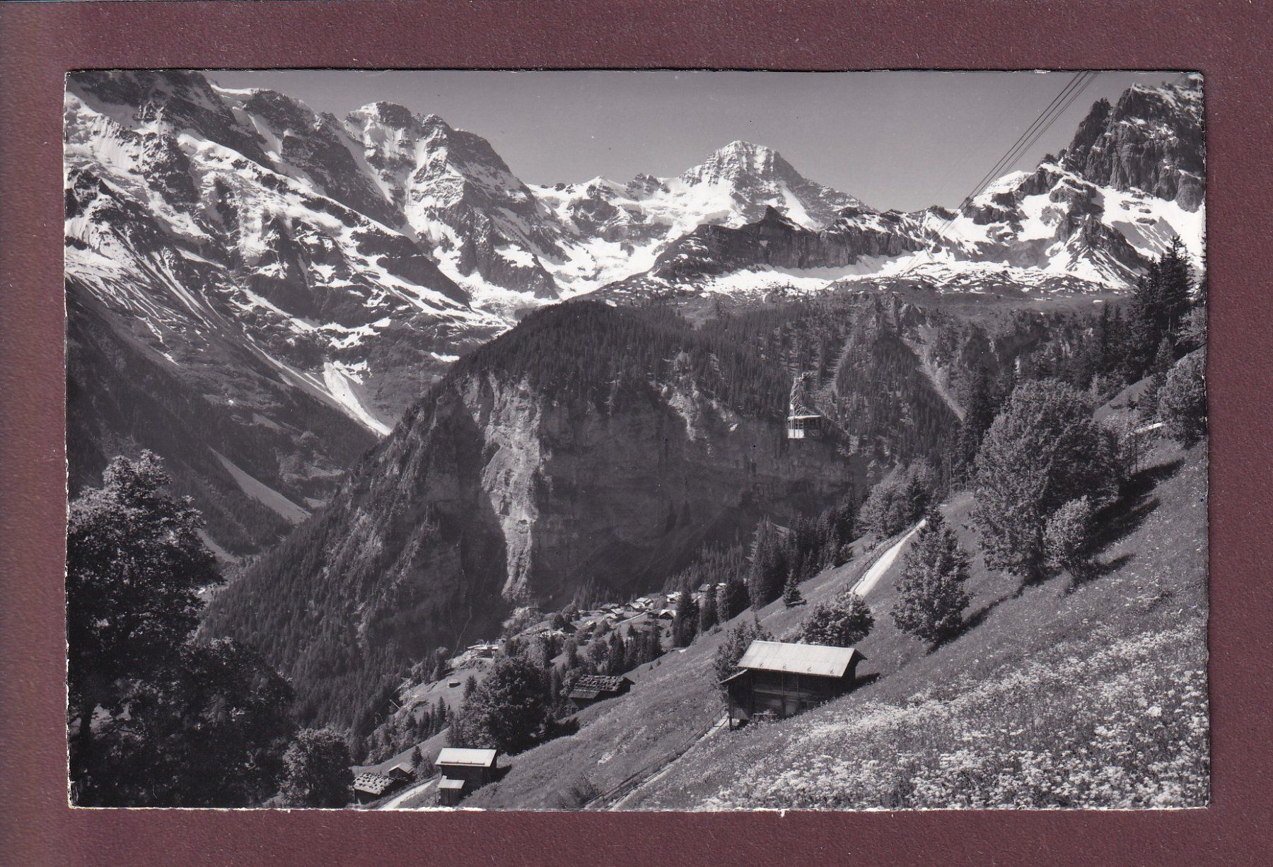 Ansichtskarten: GIMMELWALD bei Mürren – Gebraucht aus Pully von nicecards